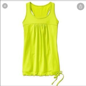 Athleta Bright‎ Green Tinker Tank